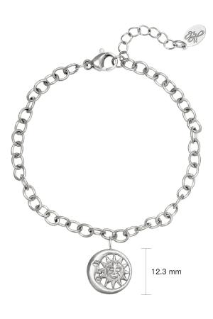 Armband Moonlight Chain Silber Edelstahl h5 Bild4