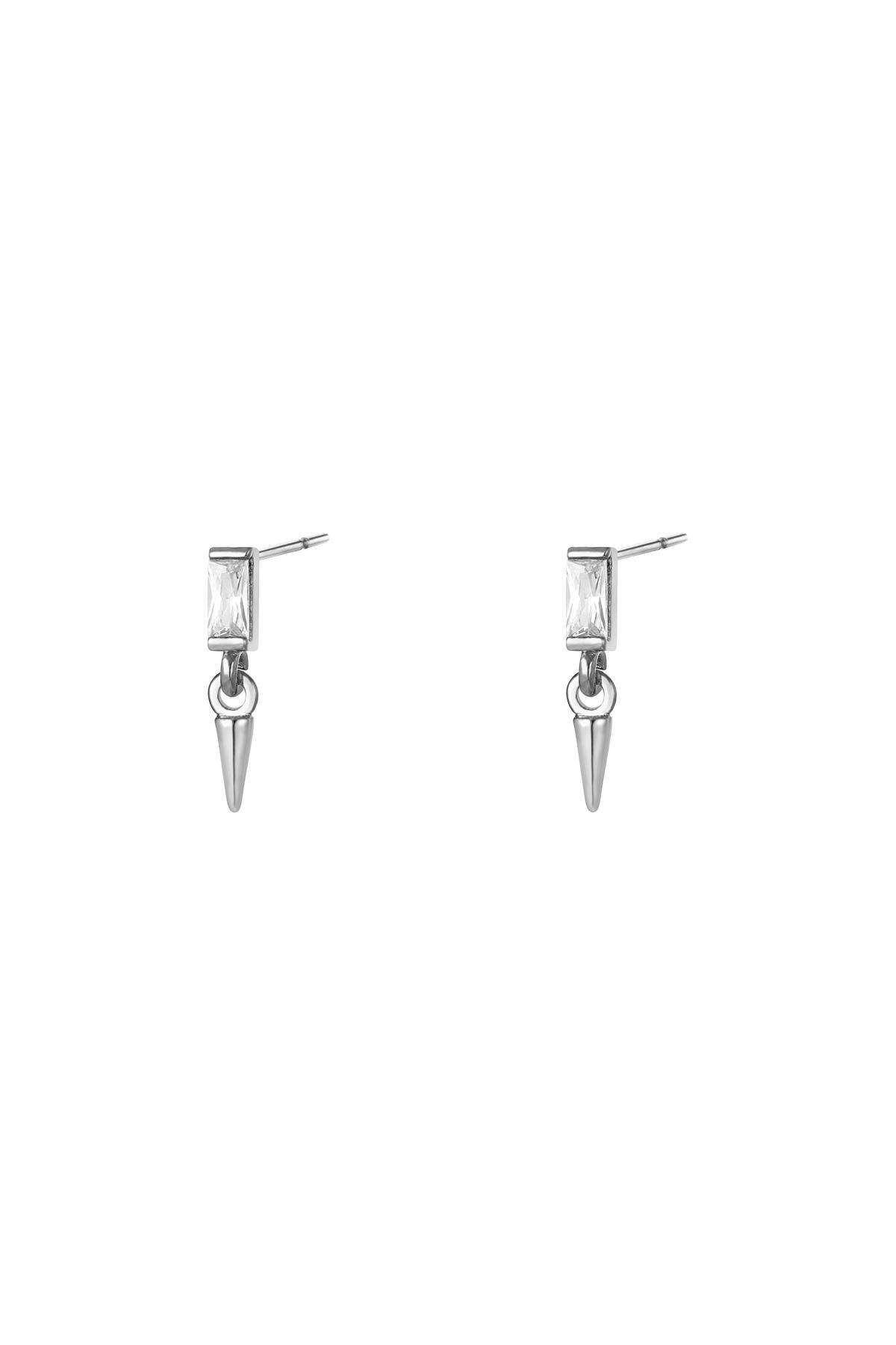 Boucles d'oreilles Little Cone Argenté Cuivré 