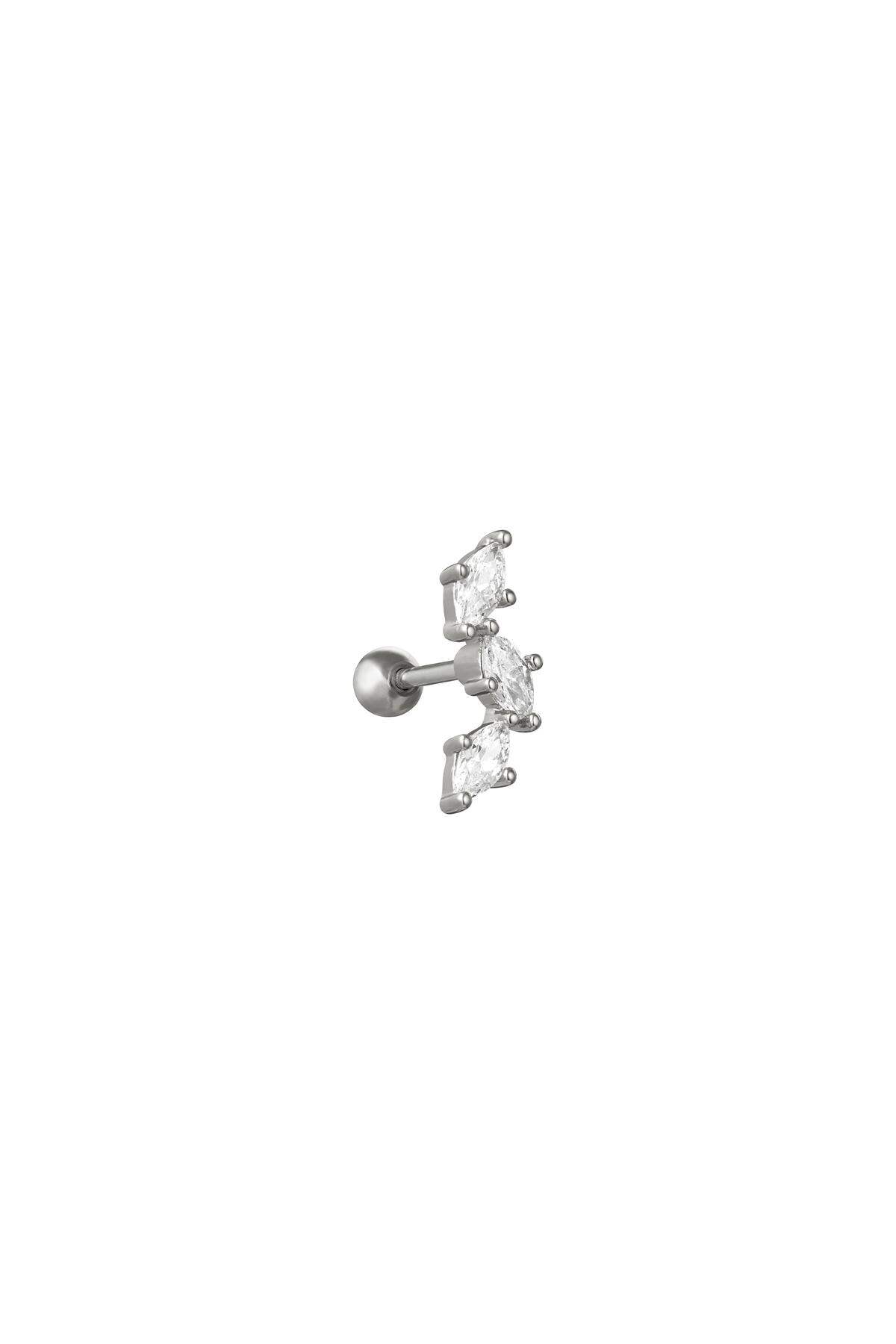 Foglie di diamante penetranti Silver Color Copper h5 
