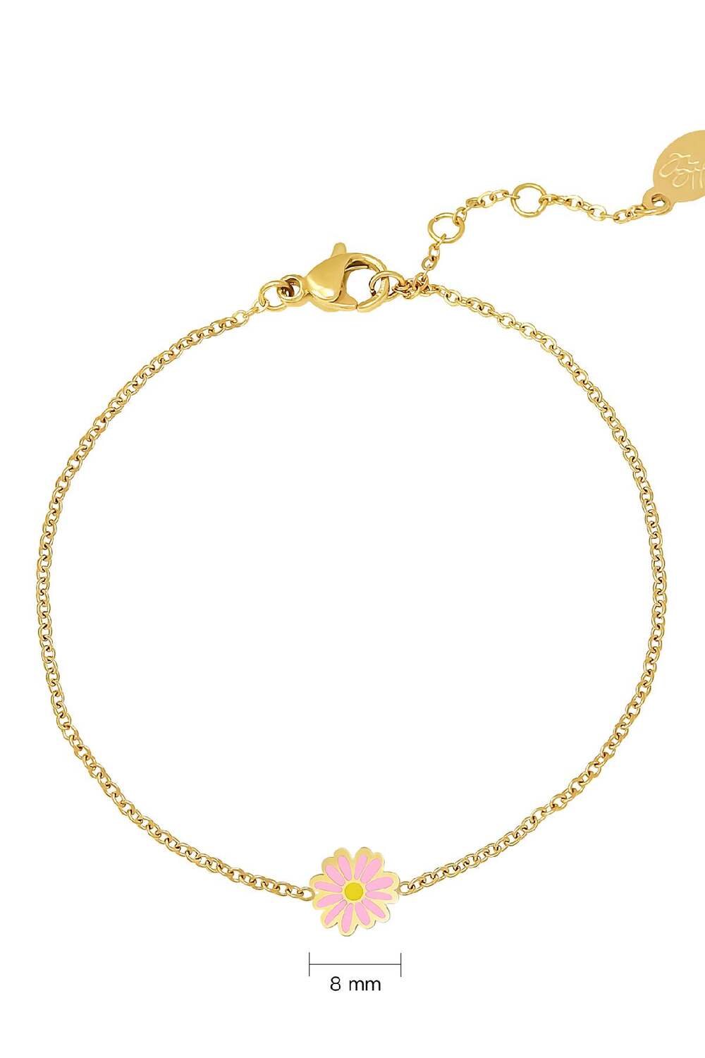 Armband Petals Rosa Edelstahl h5Bild3