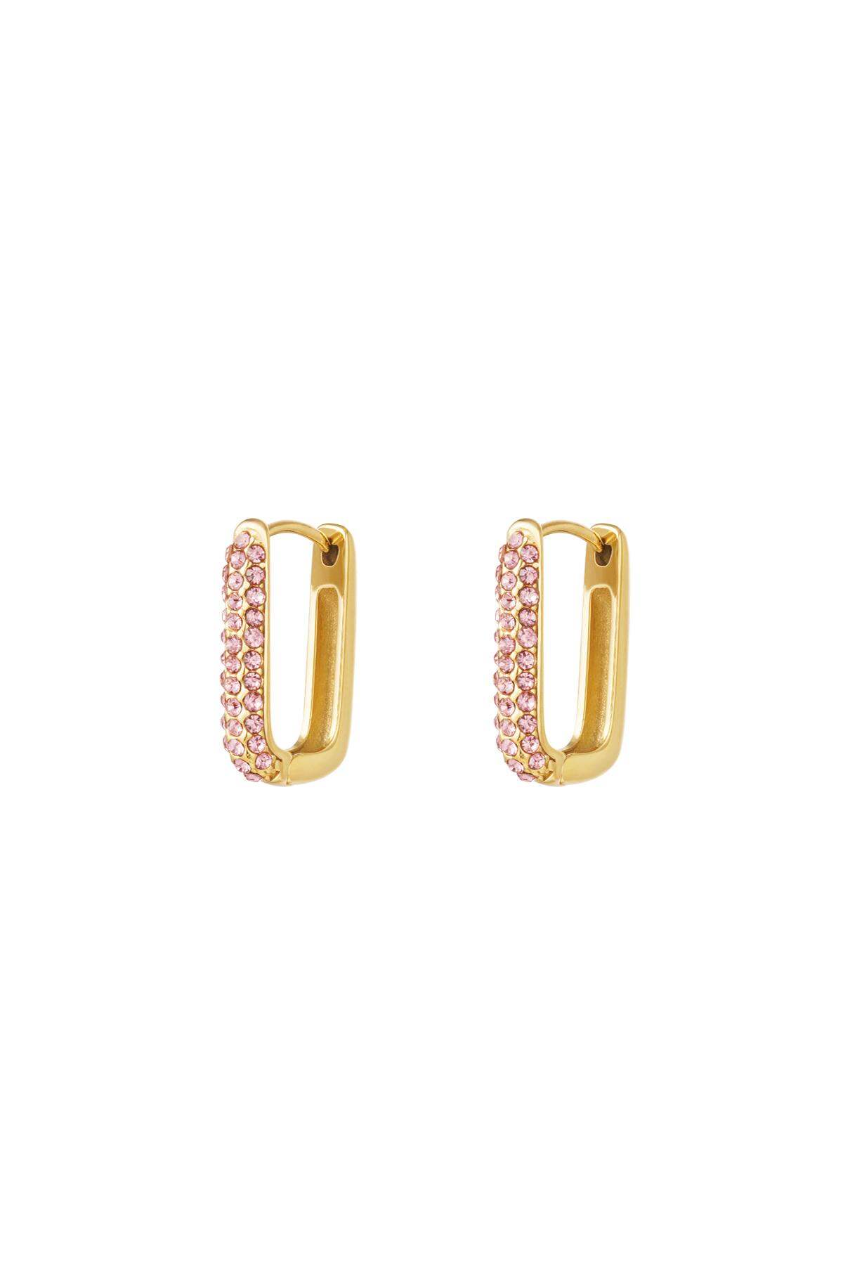 Orecchini in acciaio inossidabile Shimmer Spark 