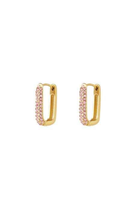 Shimmer Spark Stainless Steel Earrings