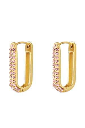 Boucles d'oreilles Shimmer Spark Large Acier inoxydable h5 Image6