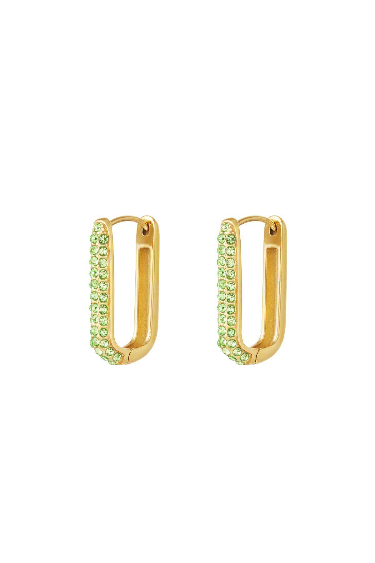 Boucles d'oreilles Shimmer Spark Large Acier inoxydable