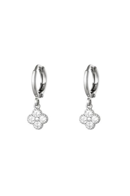 Ohrringe Clover Goldfarbe Kupfer