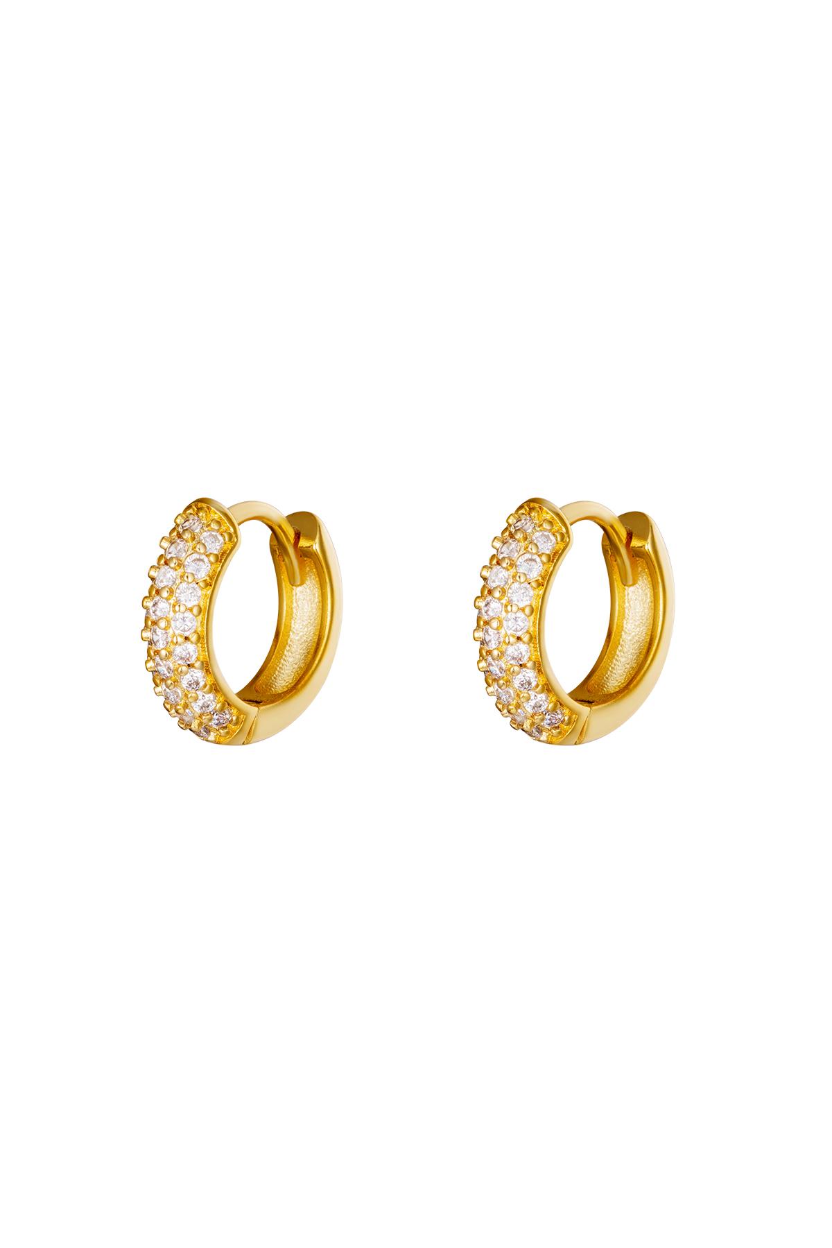 Ohrringe Desire Goldfarbe Kupfer