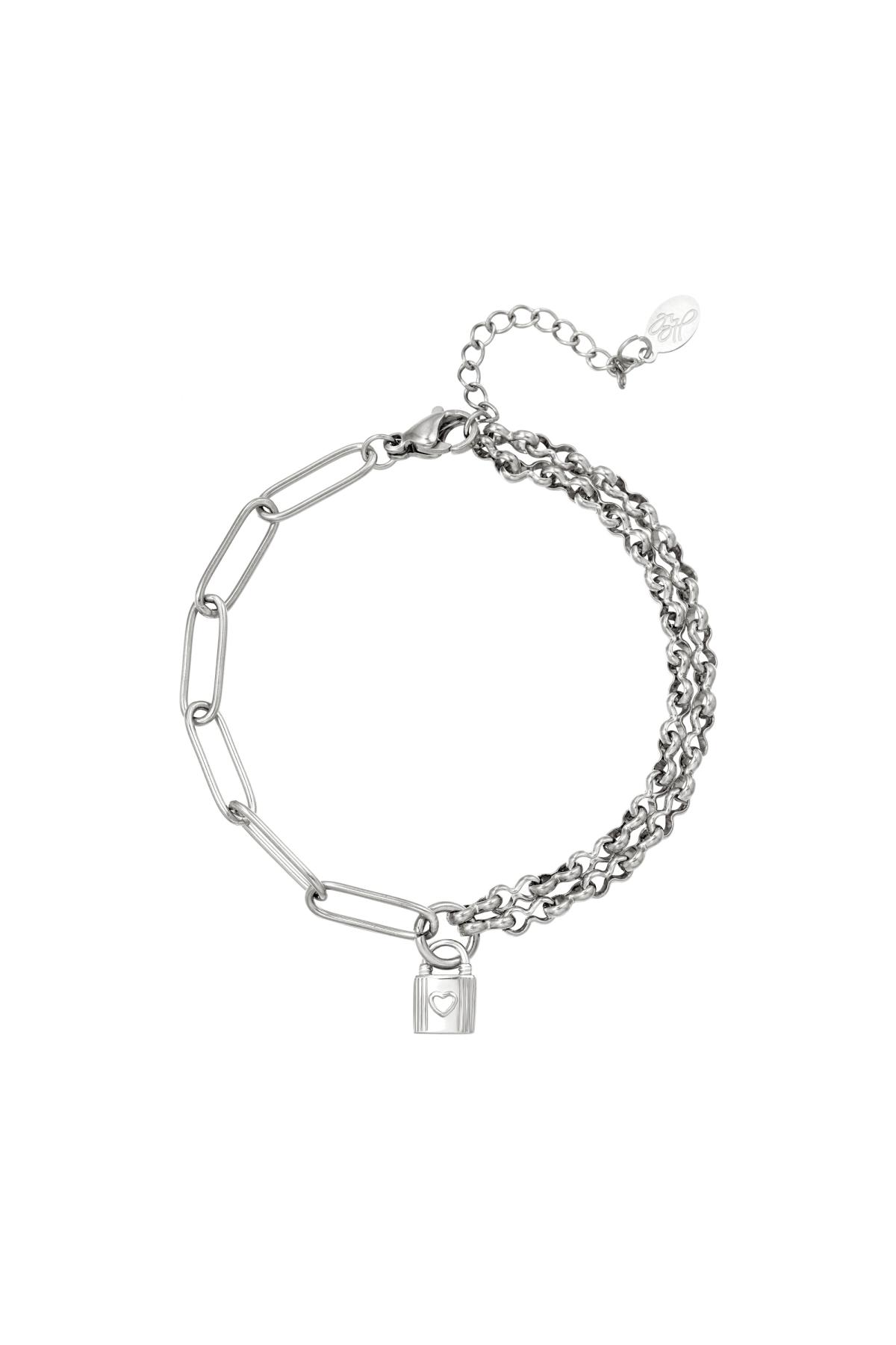 Groothandel RVS Armband met Sluiting - Set van 1, foto 3 van 3