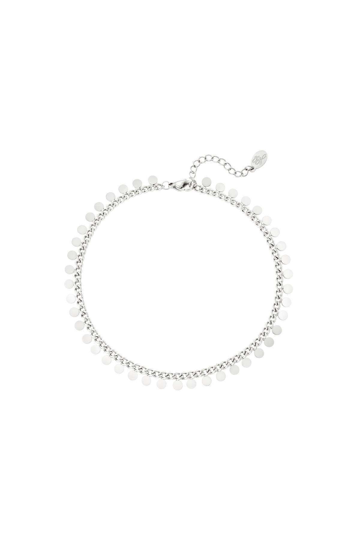 Pulsera de acero inoxidable Circles Plata h5 