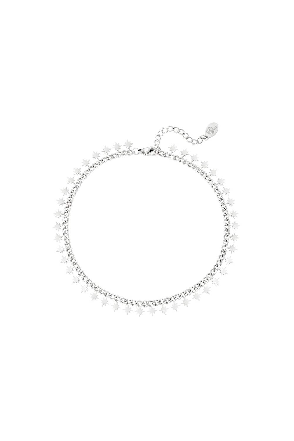 stainless steel bracelet sparkling stars
