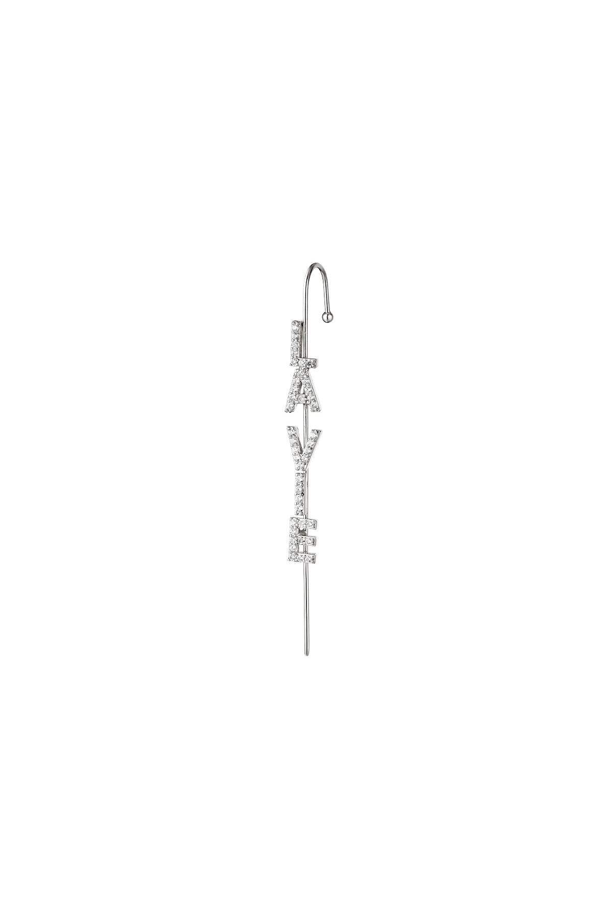 Ear crawler La Vie Silver Color Copper h5