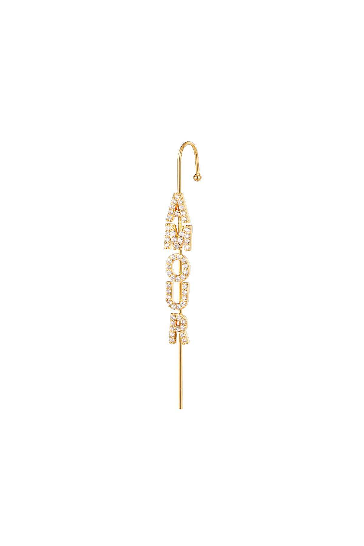 Ear Crawler Amour Gold Color Copper