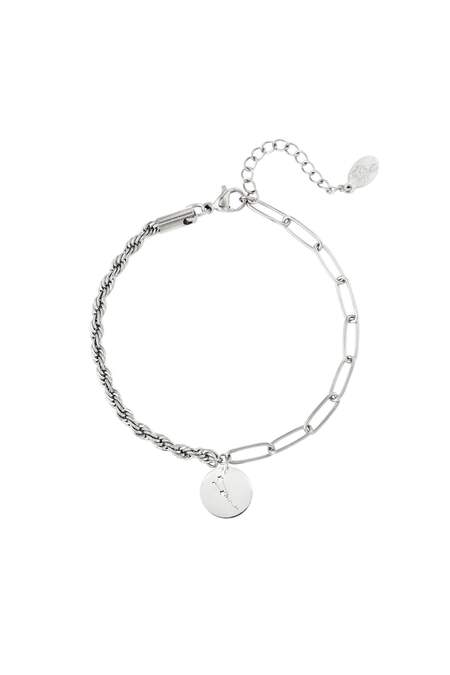 Armband Sternzeichen Stier Silber Edelstahl