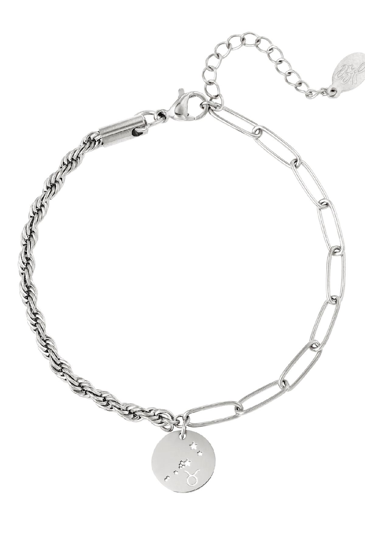 Groothandel Armband RVS Stierenhoroscoop Goudkleurig voor Vrouwen Set van 1, foto 2 van 6