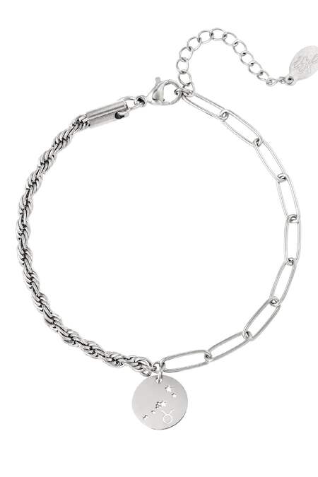 Armband Sternzeichen Stier Silber Edelstahl 2