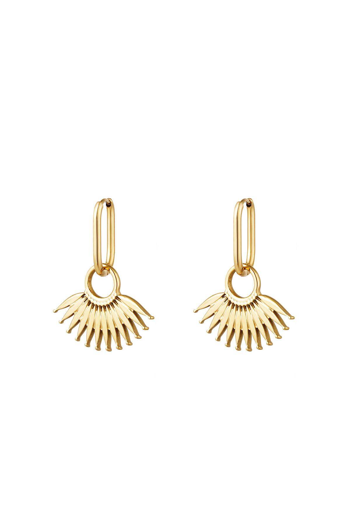 pendientes de acero inoxidable  (Pack with plastic bag) 