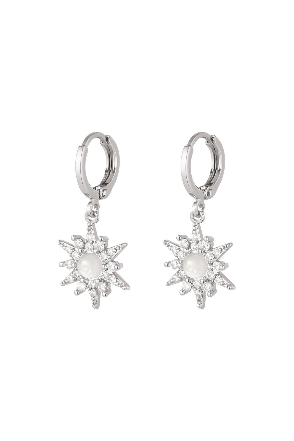 Pendientes estrella - Colección Sparkle Plata Cobre 