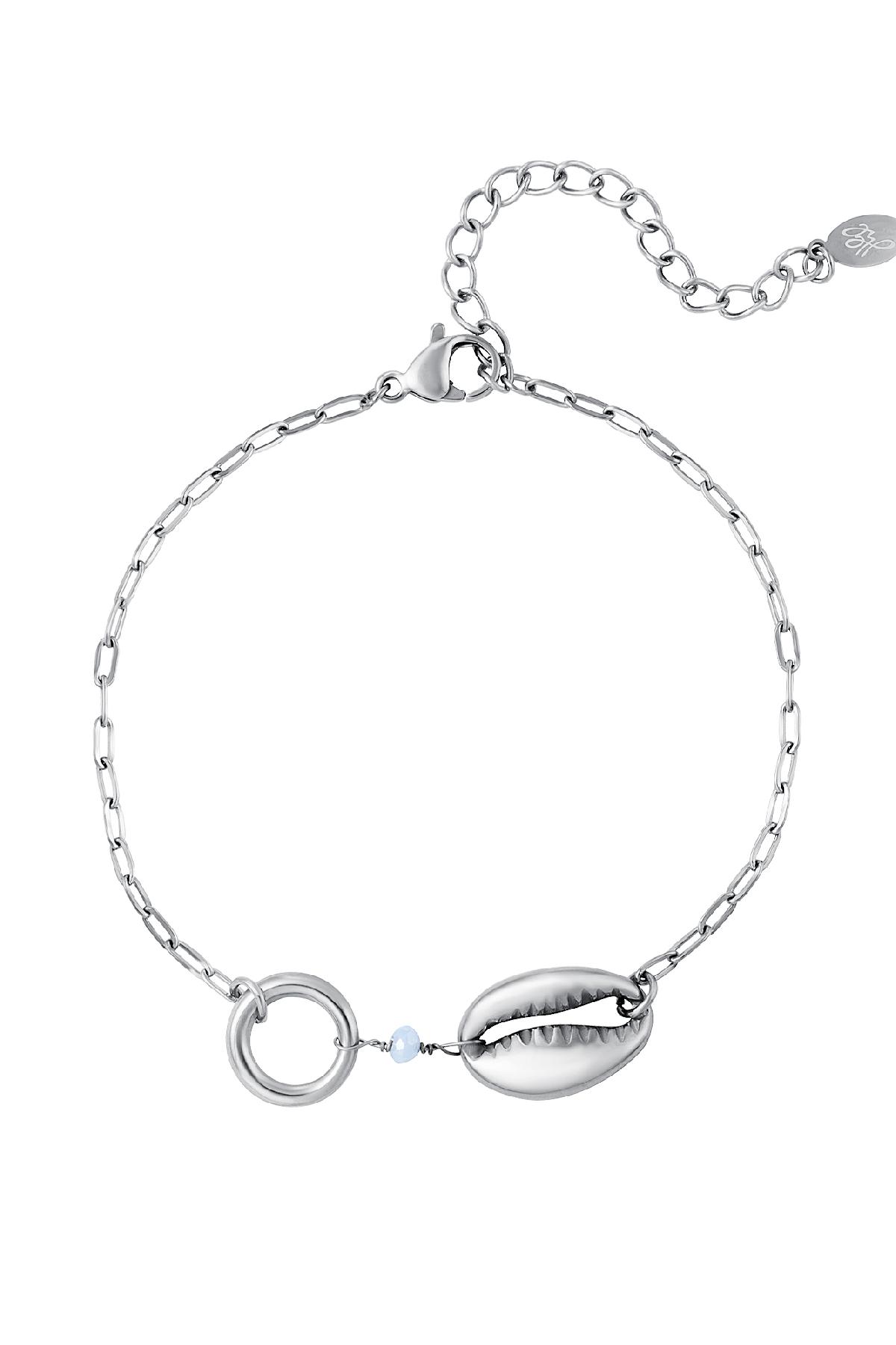 Groothandel Goudkleurig RVS Armband - Basic Vorm Strandcollectie | Shell, foto 3 van 3