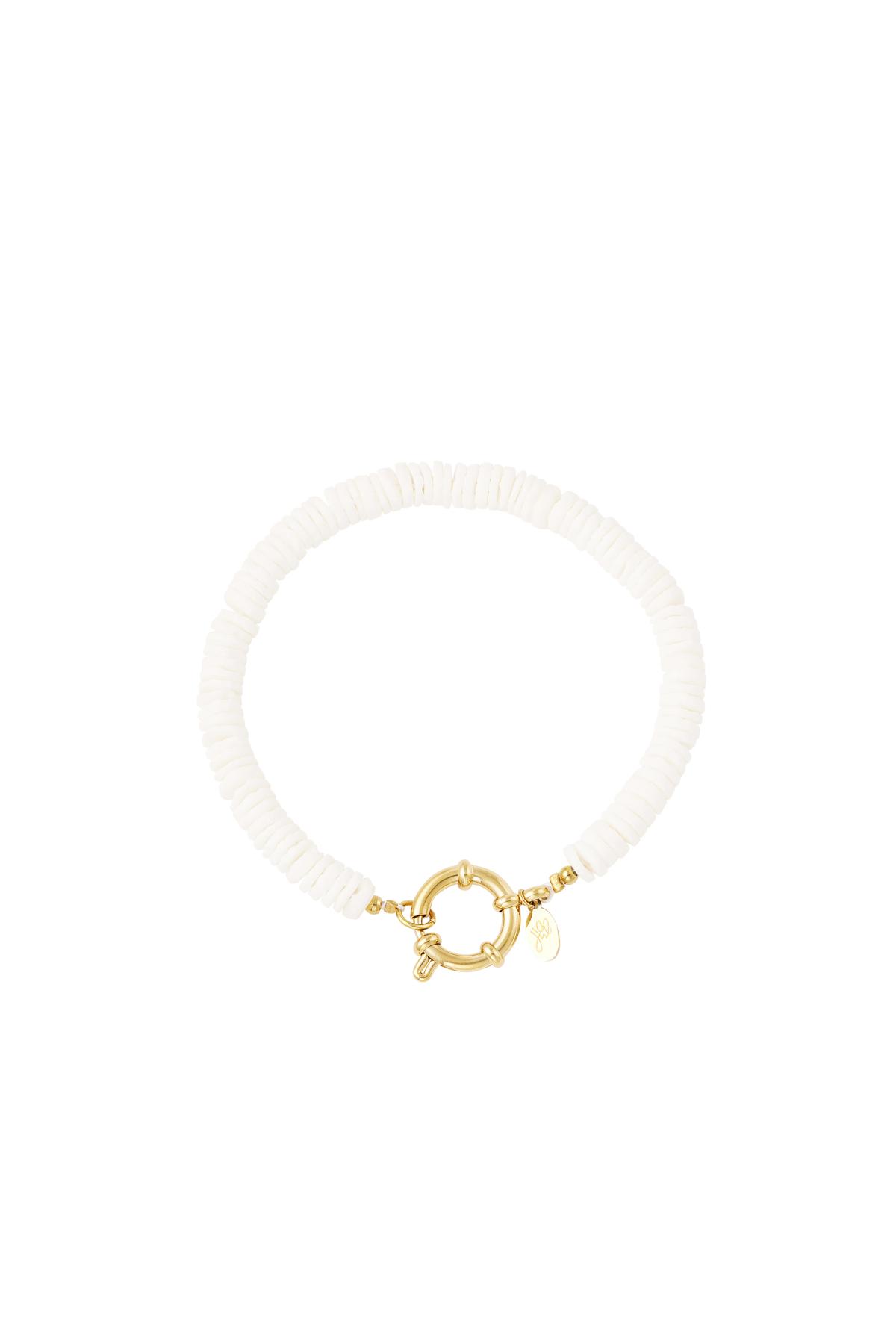 Groothandel Geparel Armband Zee Schelpen Strandcollectie Eenvoudige Vorm Set van 1