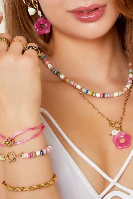 Buntes Armband - Strandkollektion Multi Edelstahl 2