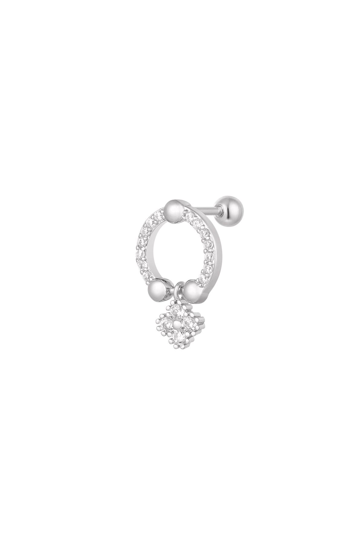 Groothandel Oorringen Goudkleurig Koper Oorsieraad Sparkle Collectie, foto 4 van 4