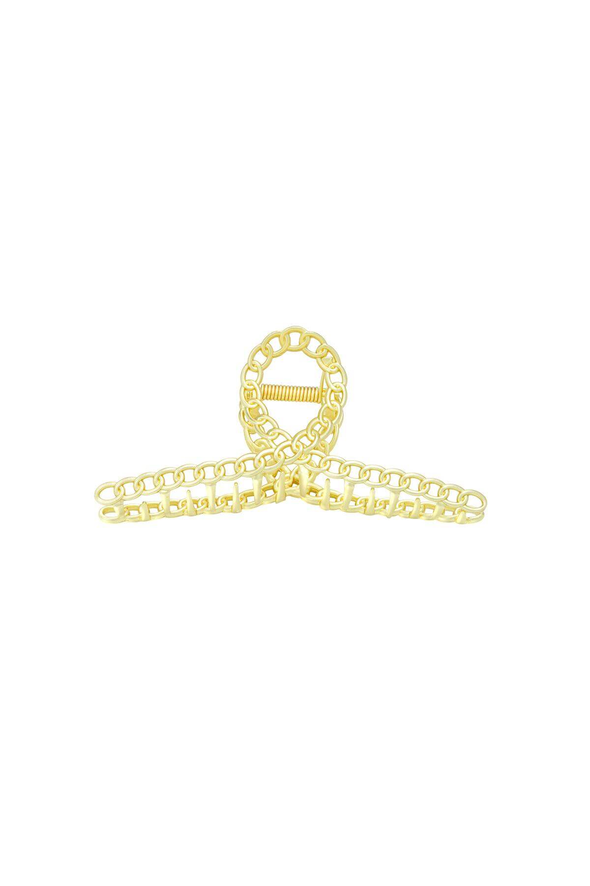 Haarklammer Anna Vintage Goldfarbe Metall 2