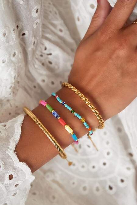 Bracciale Blue Lagoon - Collezione Rainbow Turquoise Stainless Steel