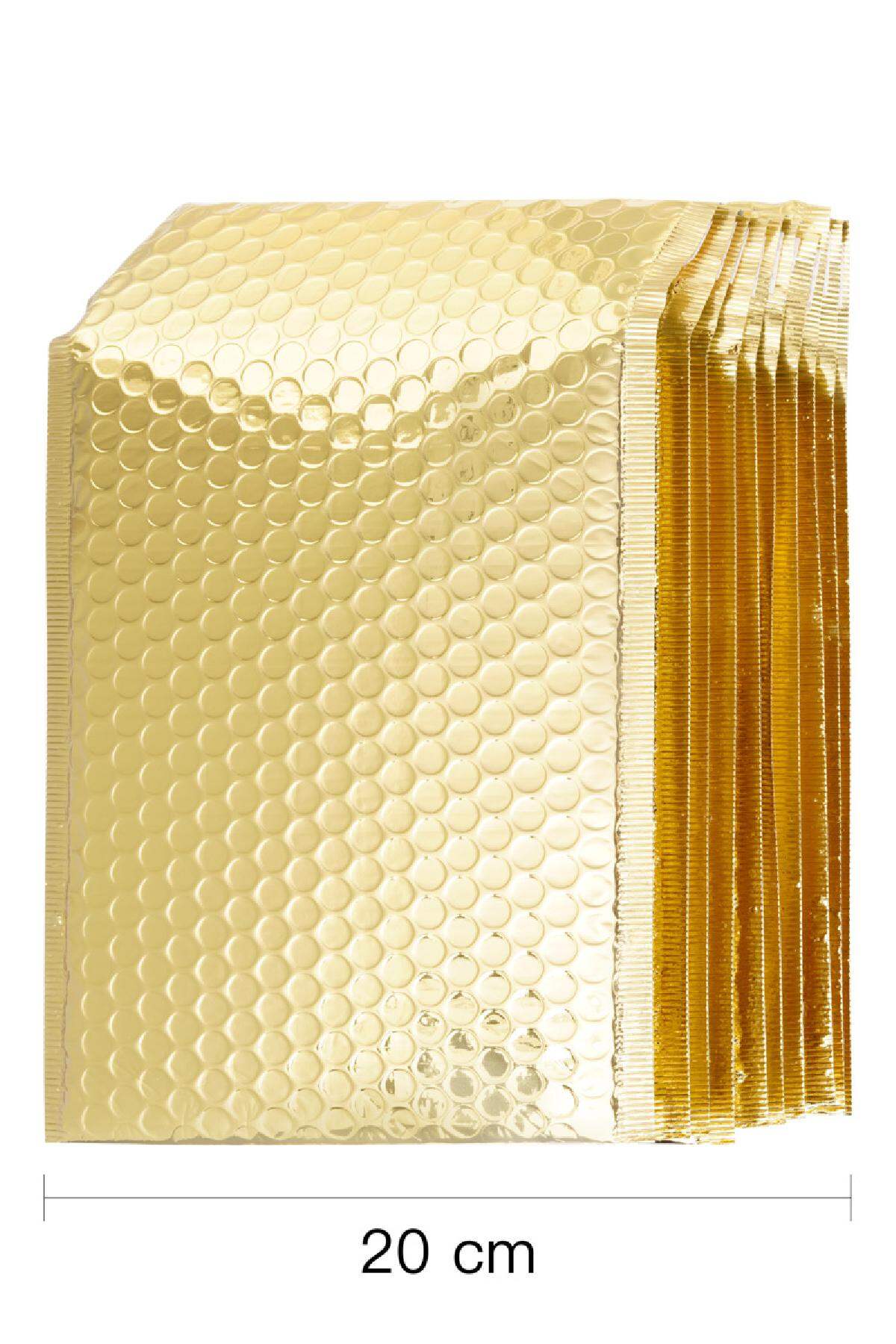 Embalaje Sobre 30x20 Color dorado Plástico h5 Imagen2