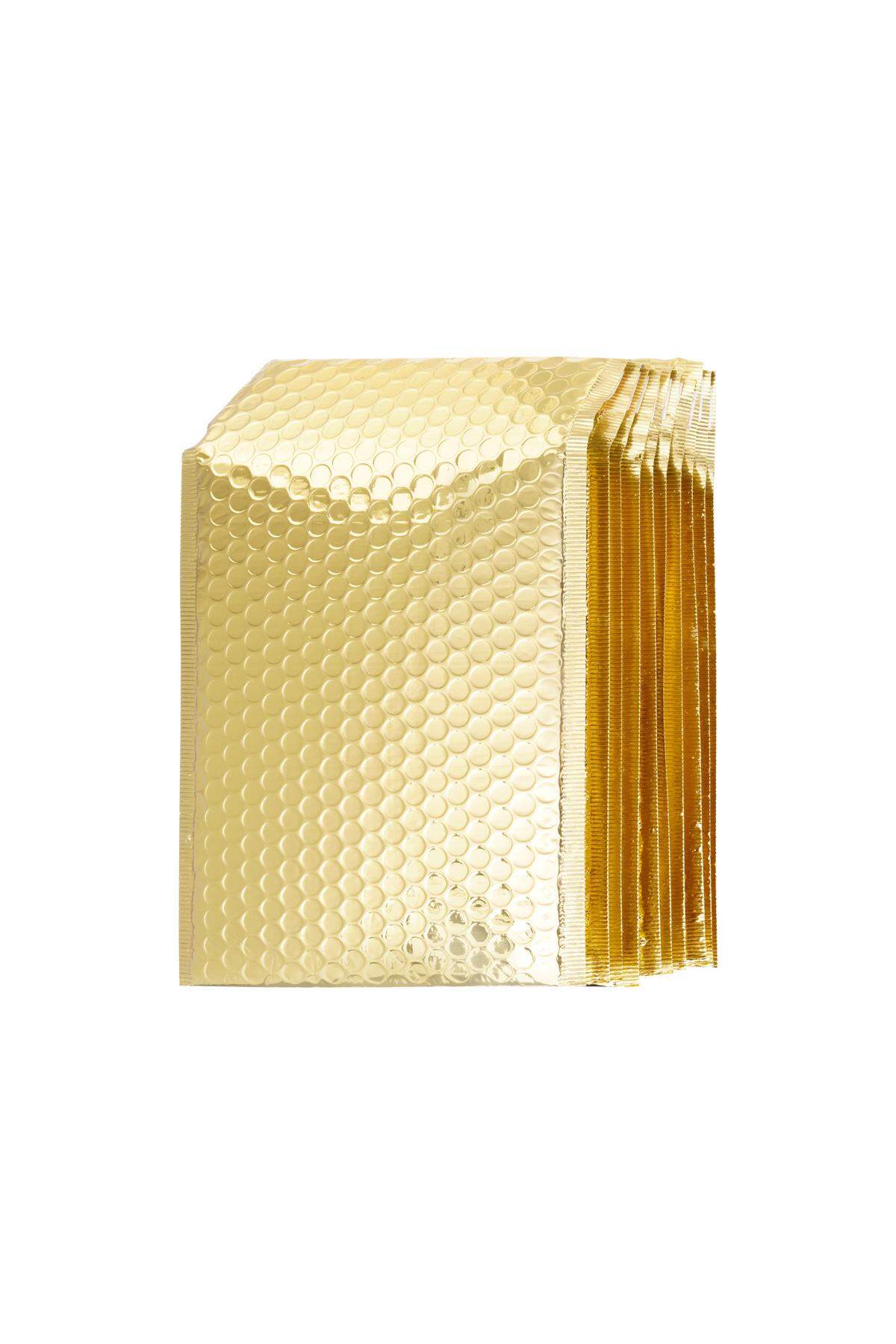 Embalaje Sobre 30x20 Color dorado Plástico 