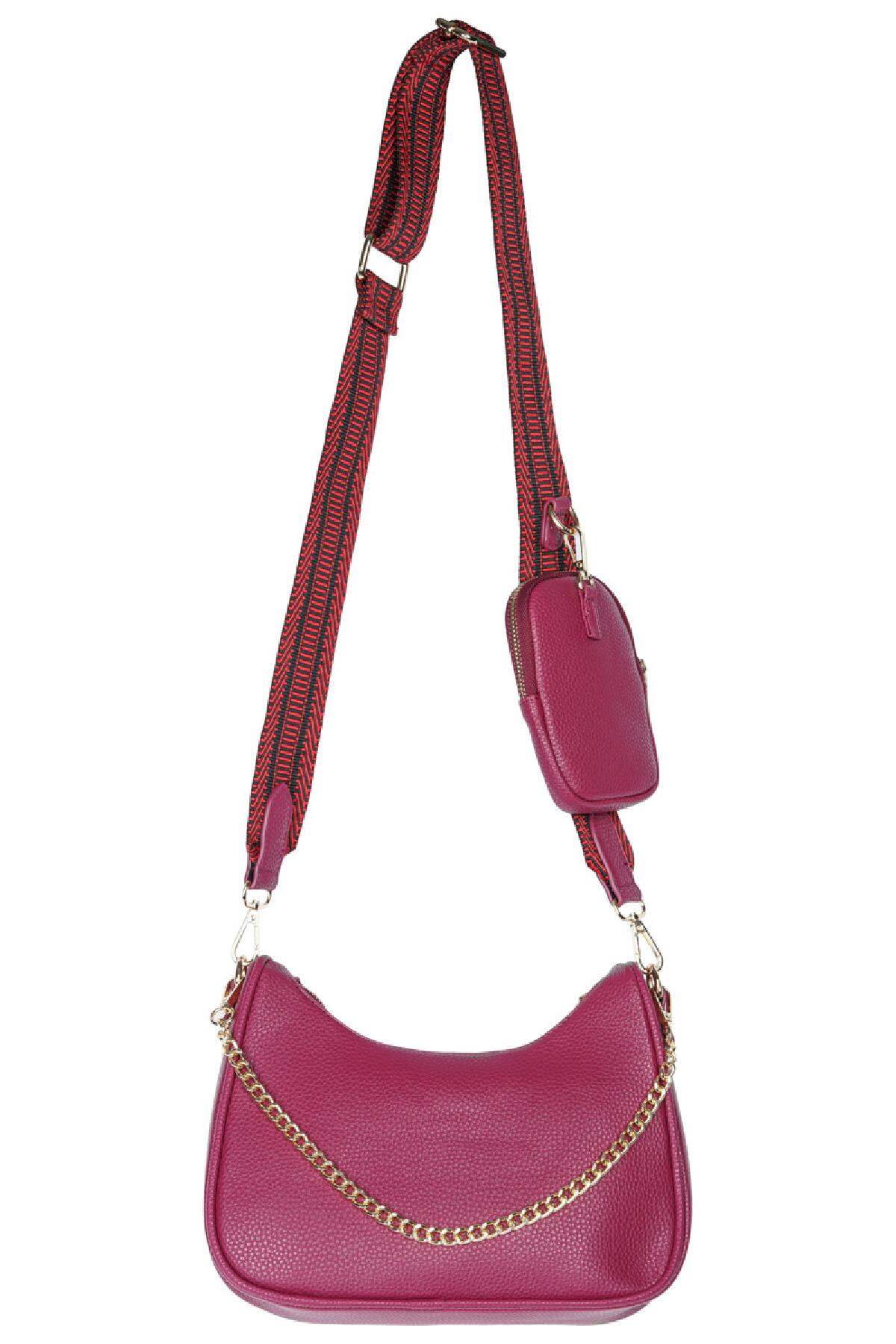 Tasche Symphony Rot Polyurethan h5 Bild5