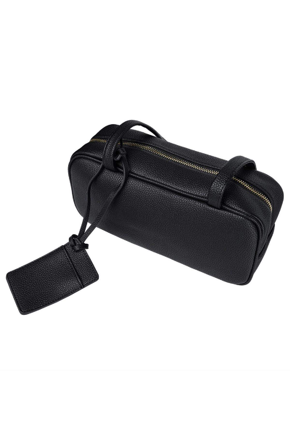 Tasche Squared Schwarz Polyurethan Bild4