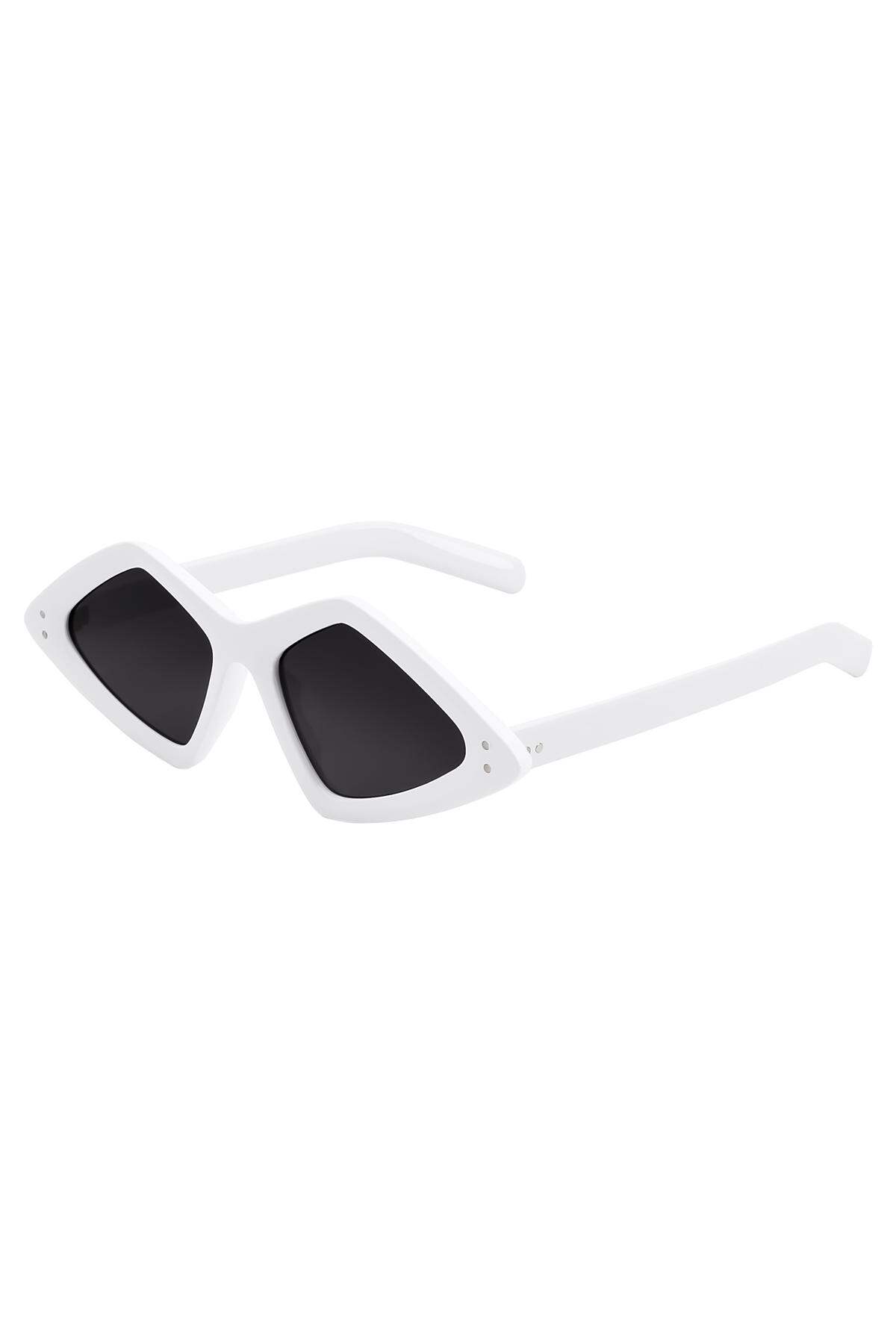 Des lunettes de soleil Retro Beige Métal One size h5 