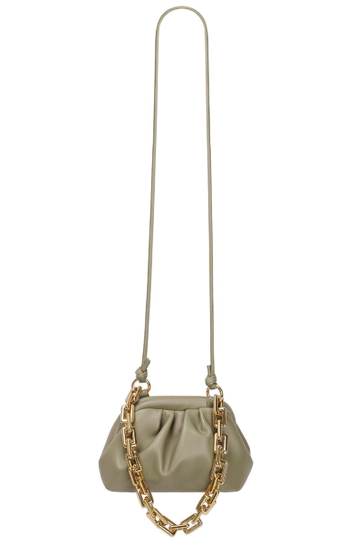 Bolso Streetwise Verde Poliuretano h5 Imagen3