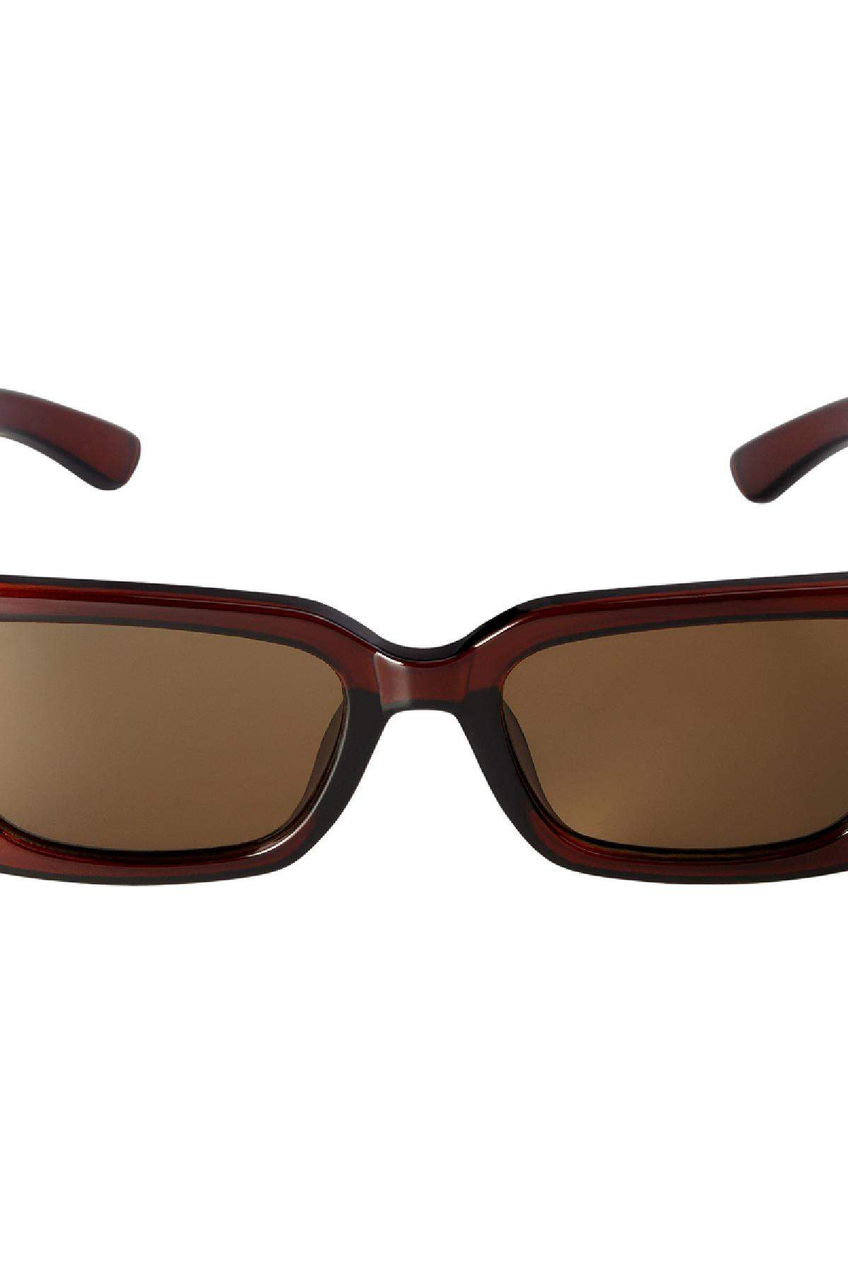 Sunglasses Trendy Brown Metal One size h5 Picture2