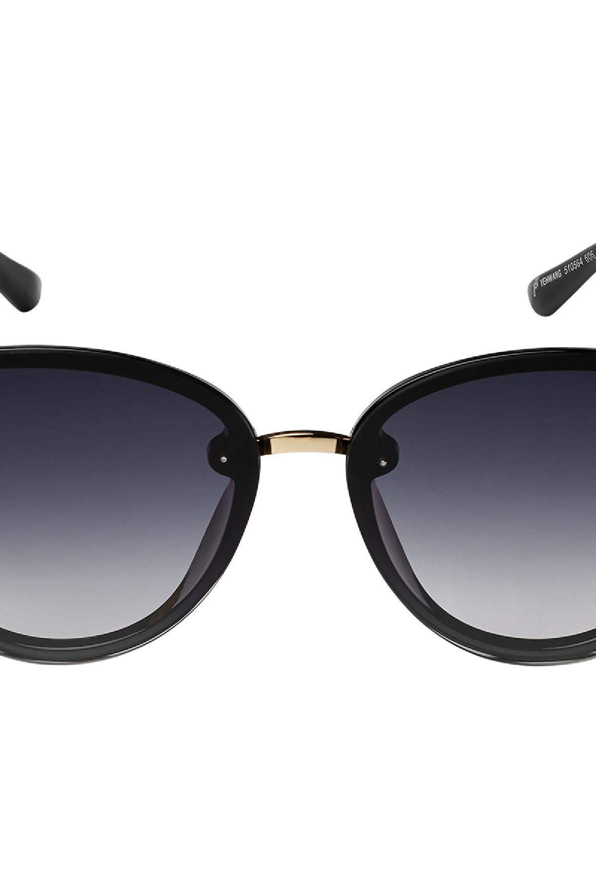 Sonnenbrille Eleganz Schwarz Kunststoff One size h5 Bild4