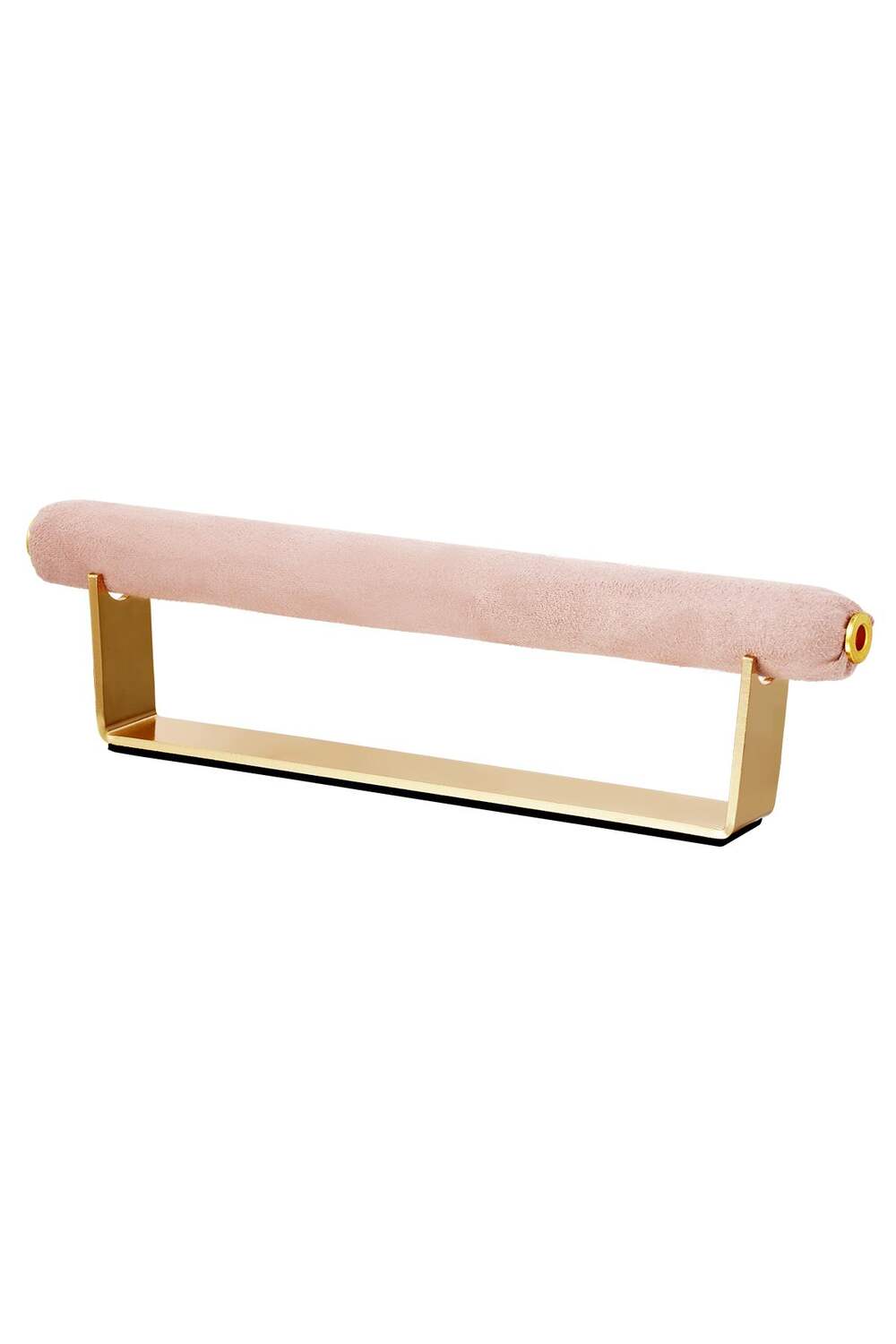 Display ring zachte stof Roze Suedine