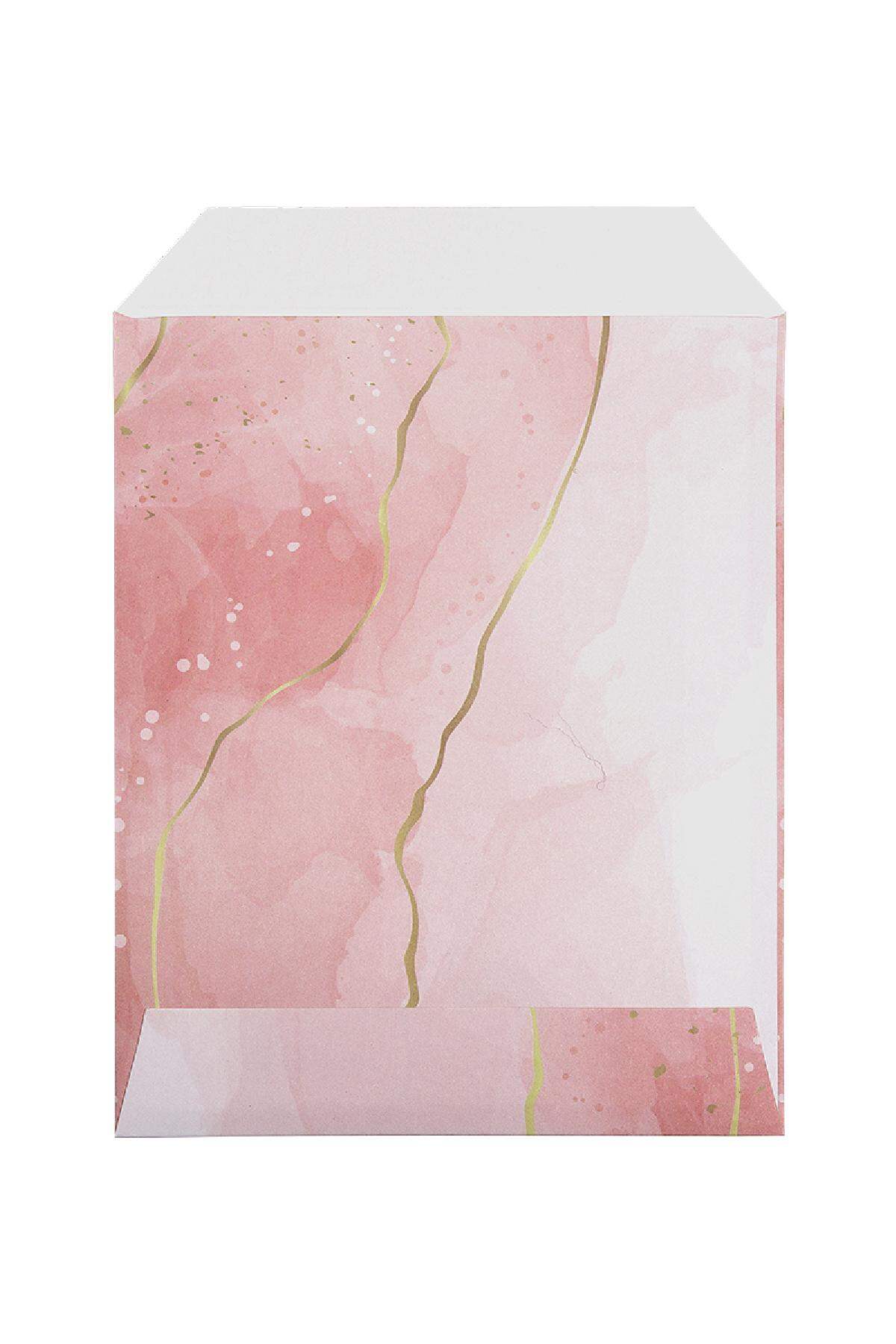 Geschenktüte aus Papier Rosa h5 Bild2