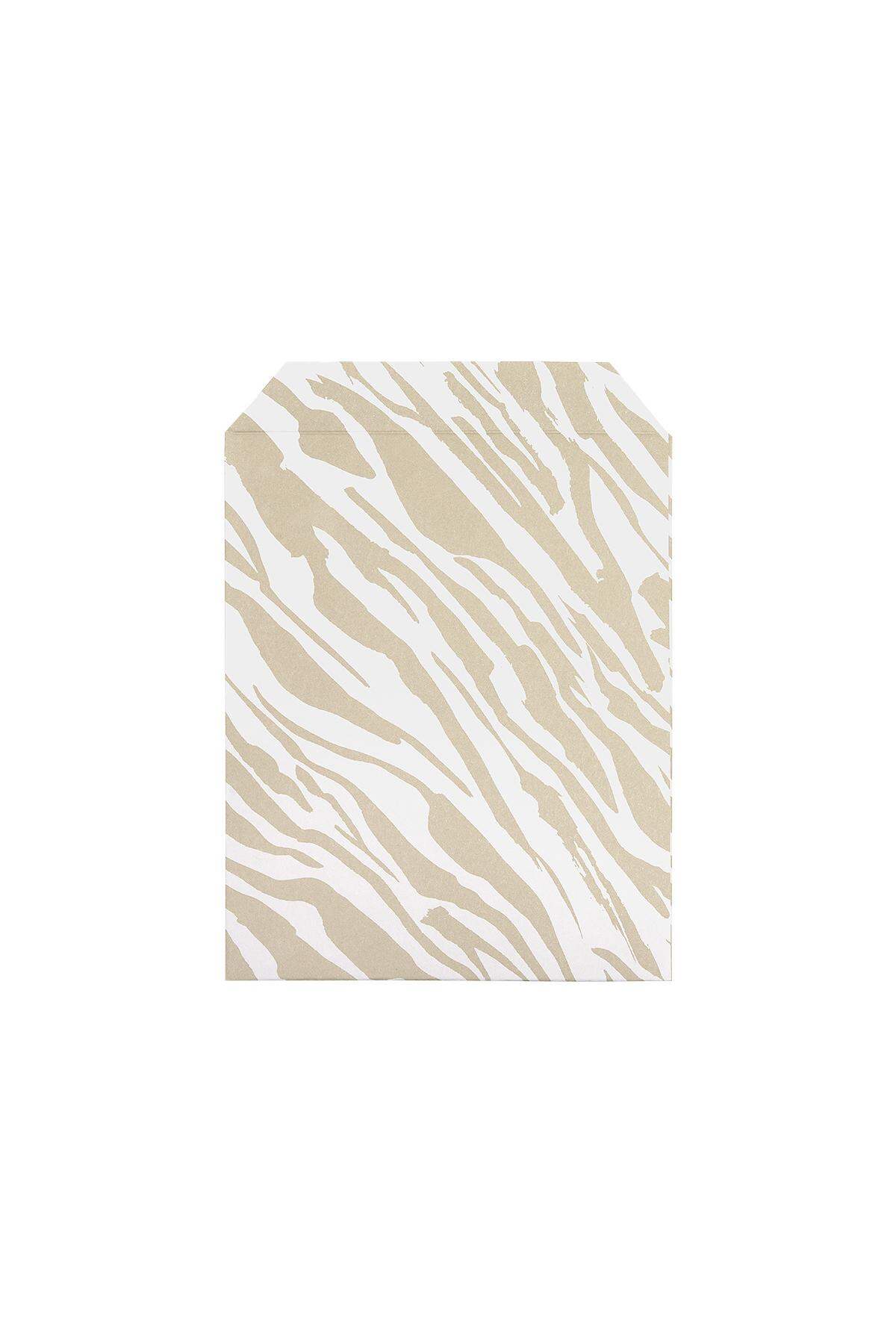 Paper gift bag Beige 