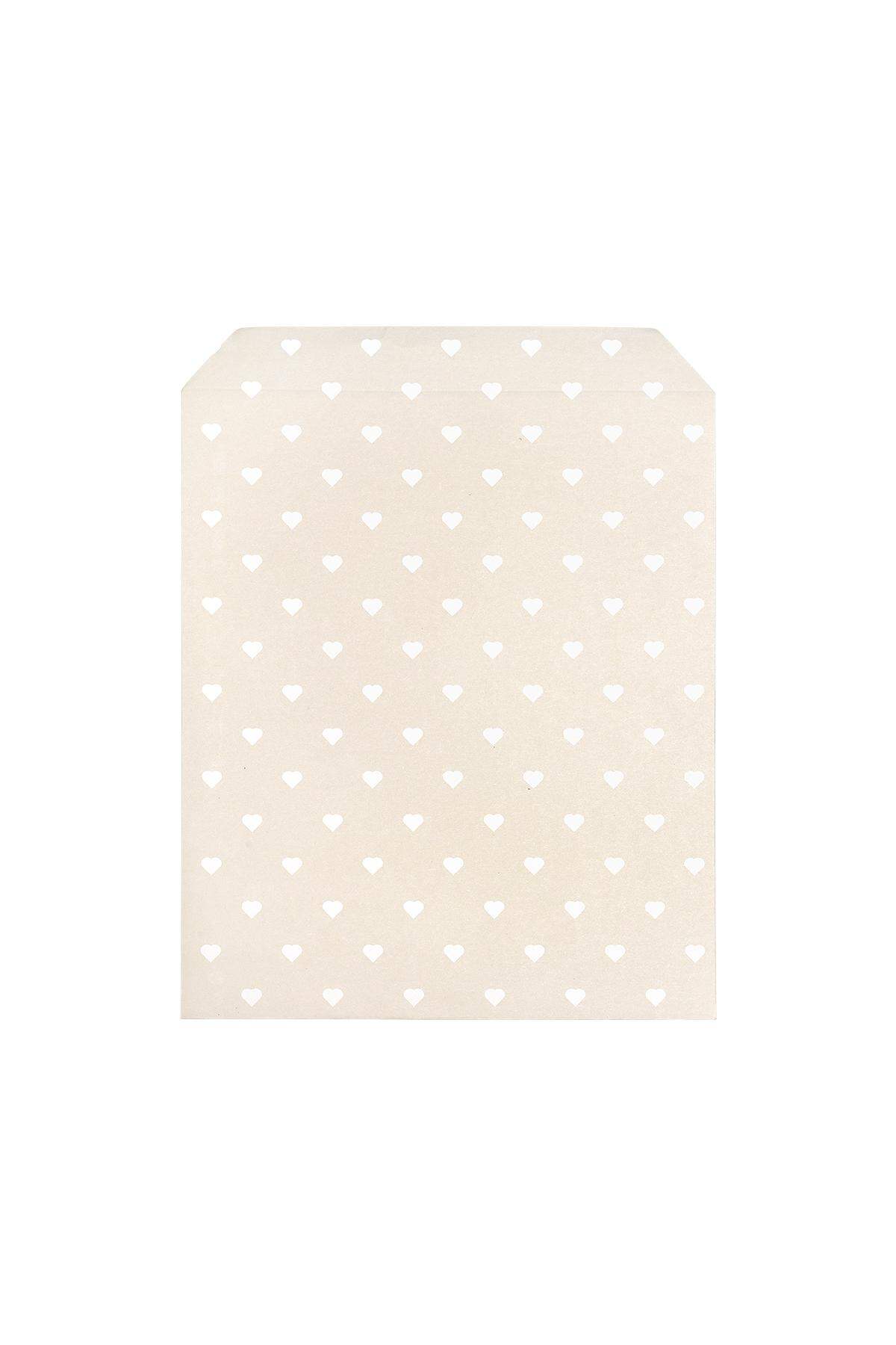 Paper gift bag Beige h5