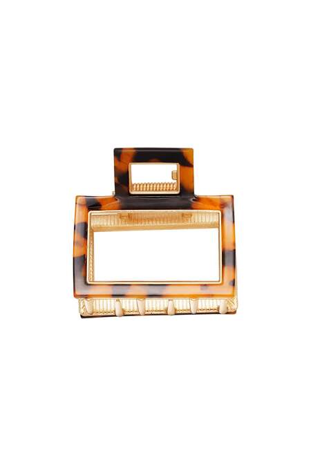 Open haarspeld marmer Bruin Sheet Material 2