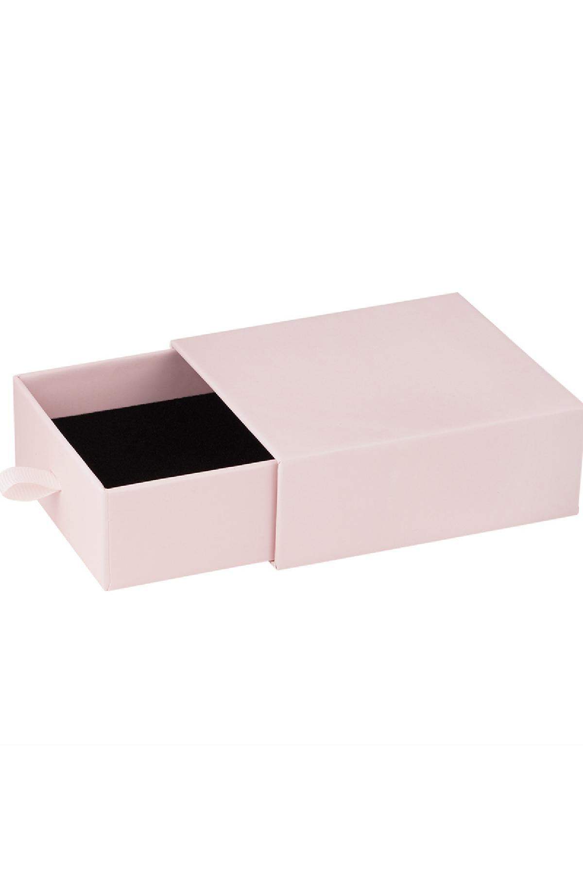 Uitschuifbare juwelendoos Roze Papier h5Afbeelding3