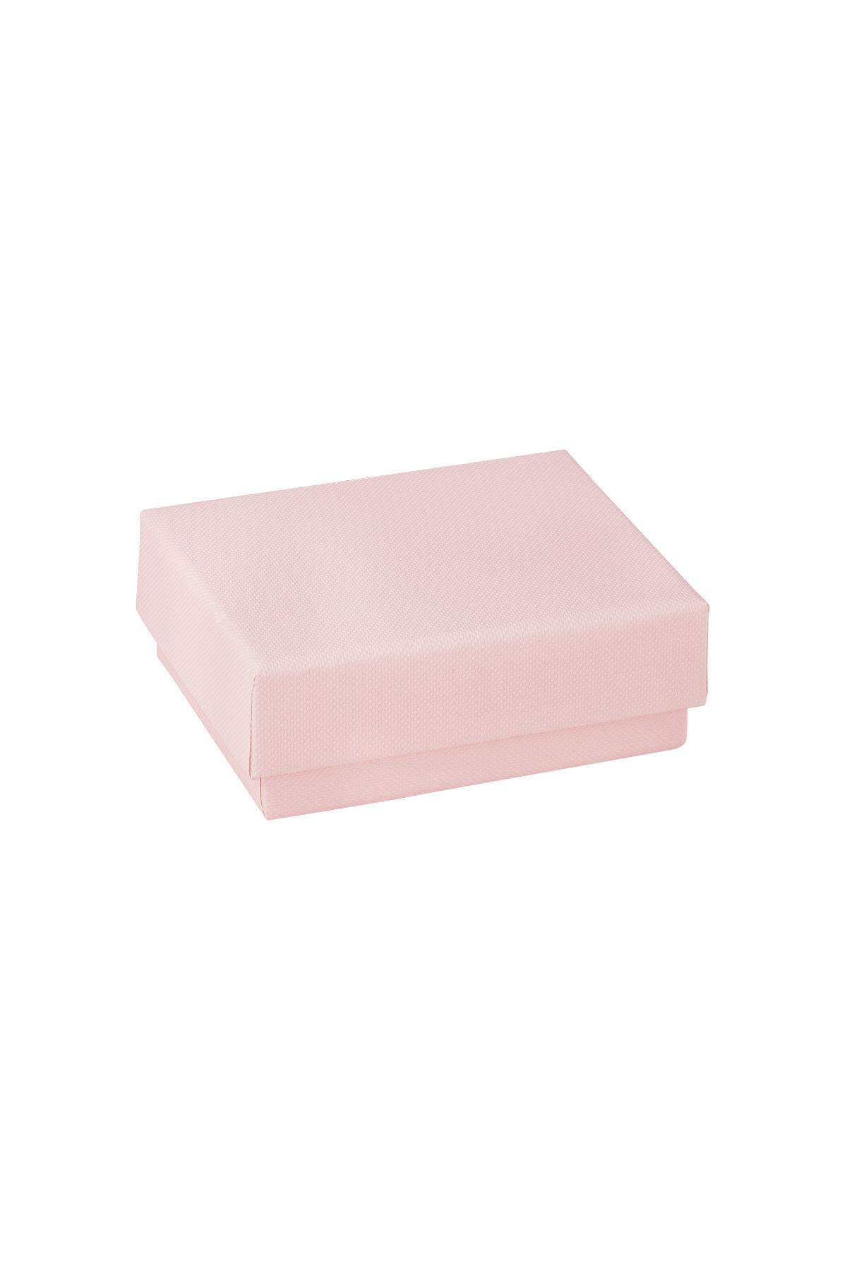 Boîte à bijoux avec couvercle amovible Rose Paper 2
