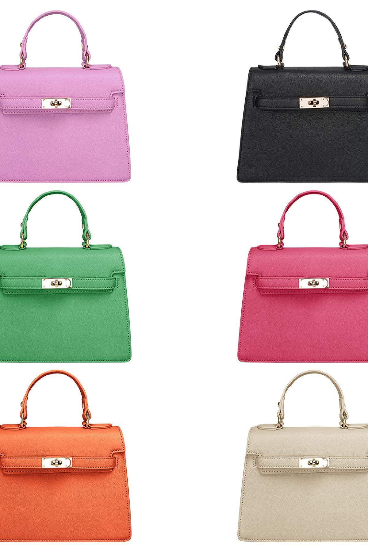 Borsa con manico superiore Rose PU Immagine2