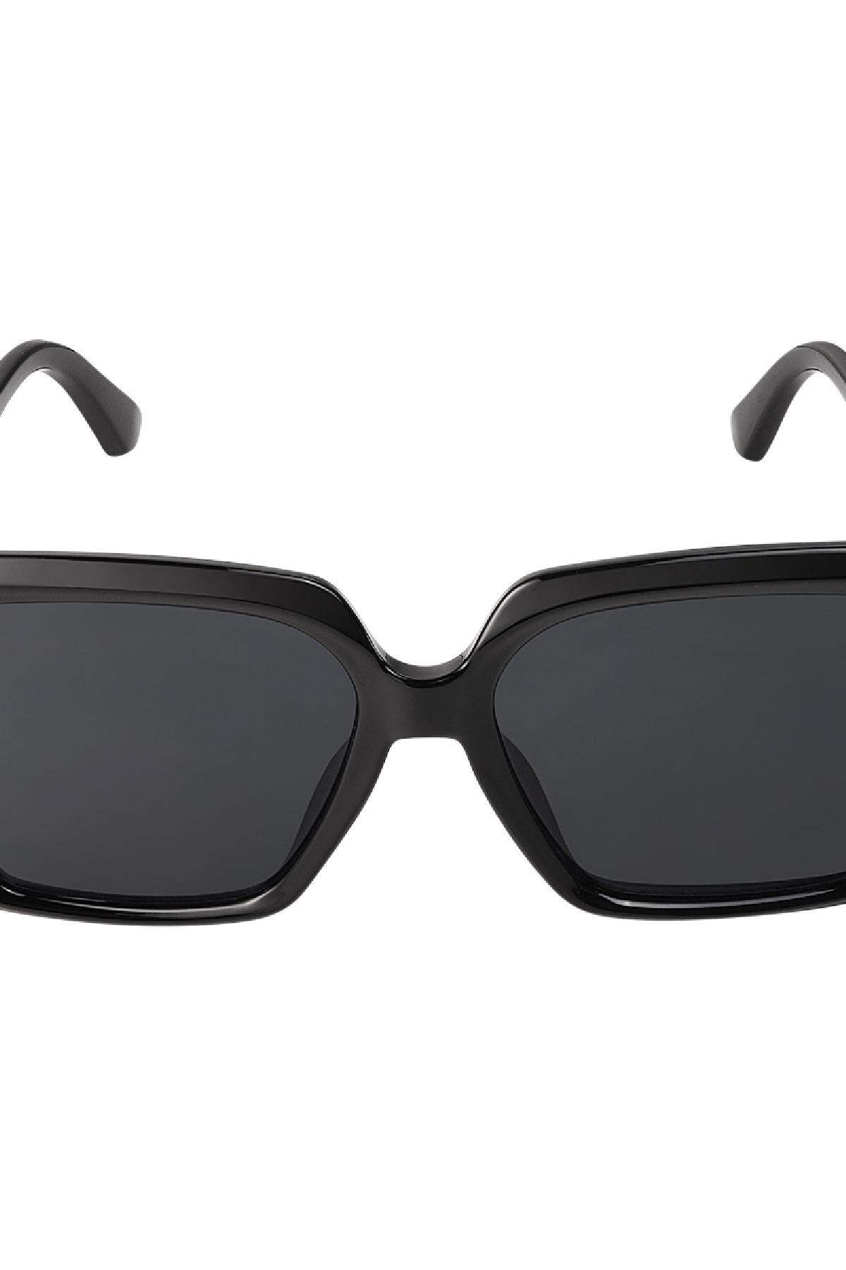 Große quadratische Sonnenbrille Braun PC One size h5 Bild6