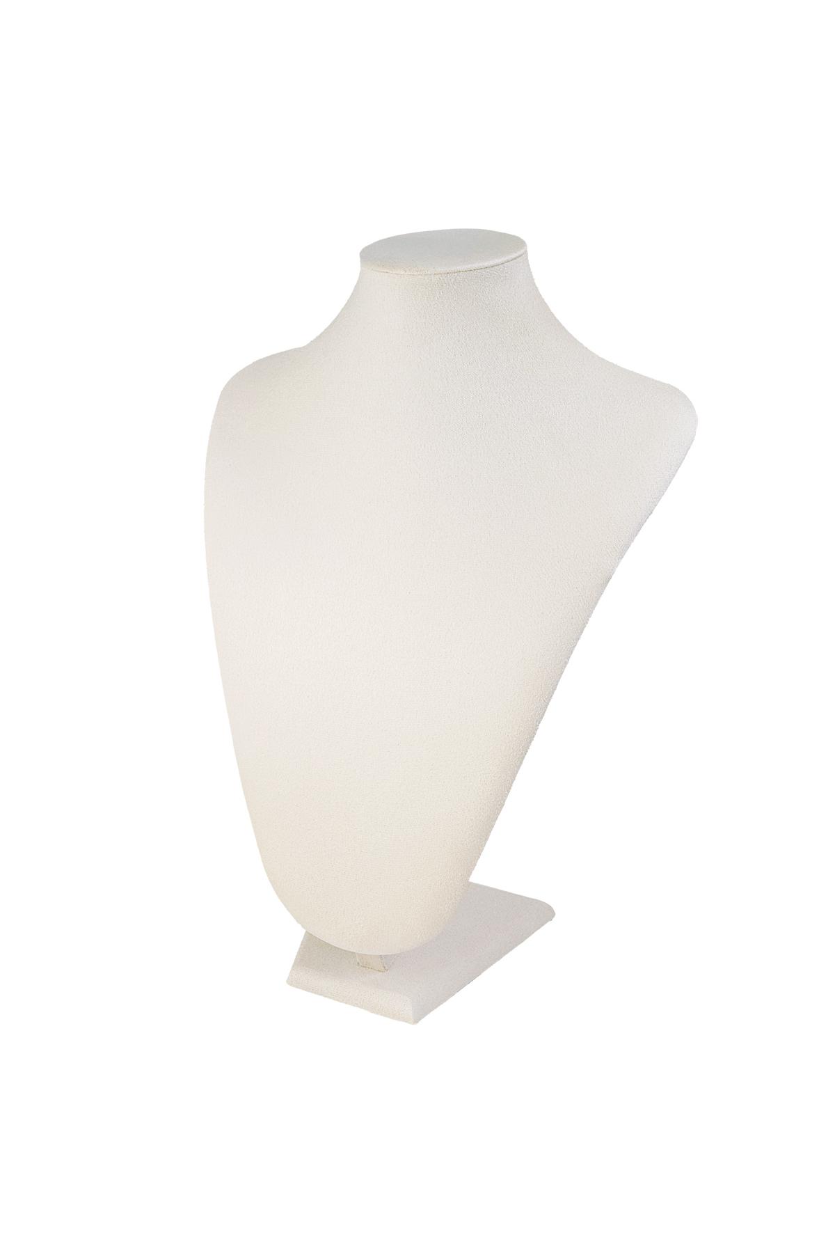 Display halsketting - off-white Nylon 