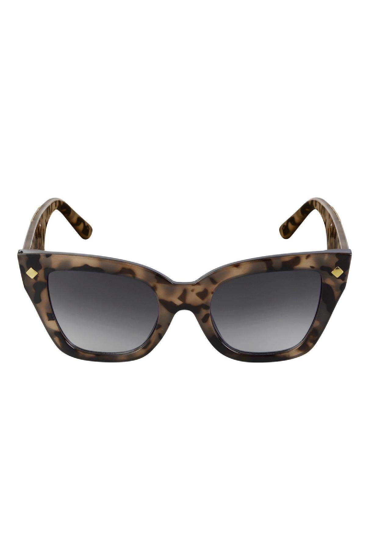 Sonnenbrille basic/Goldfarbe Braun PC One size Bild3