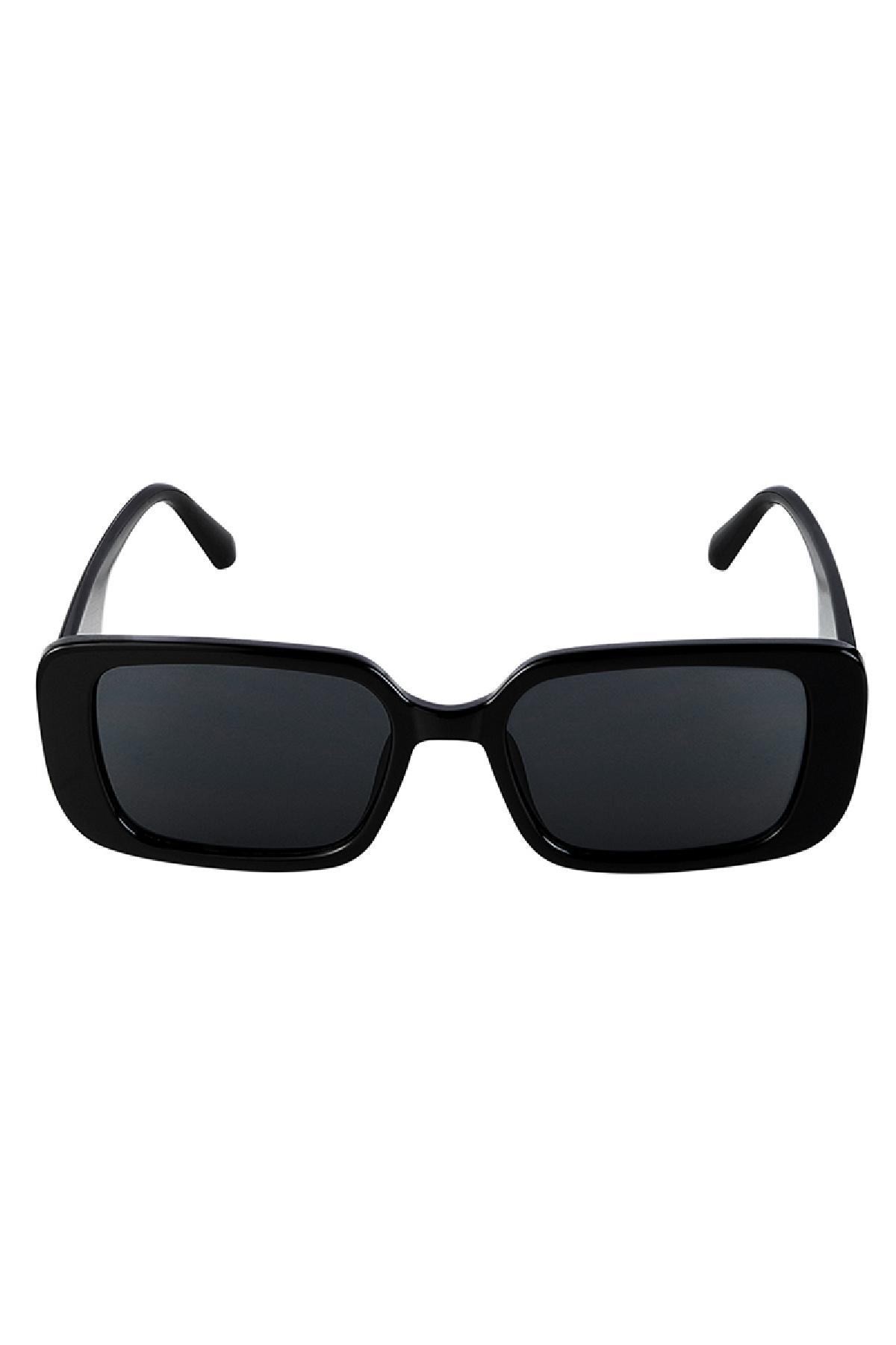 Gafas de sol con montura pequeña Negro PC One size h5 Imagen3