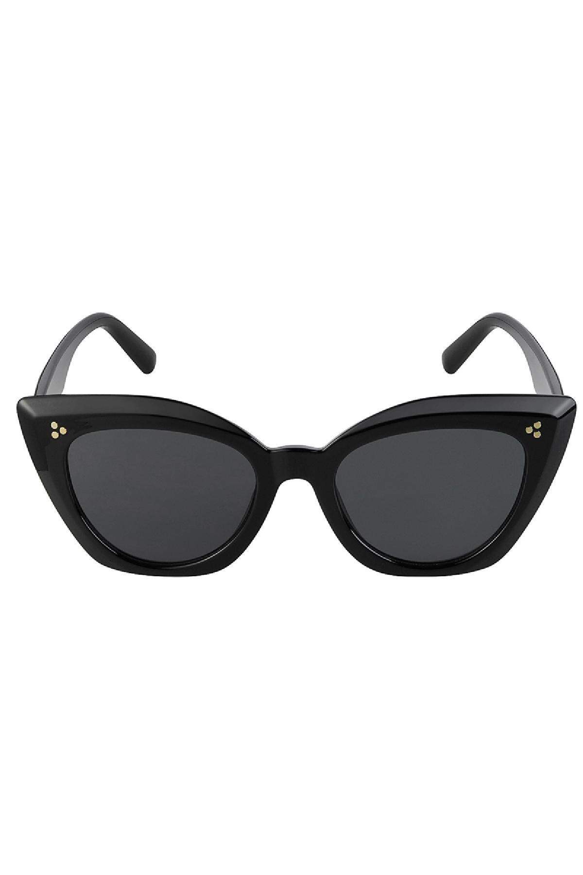Gafas de sol ojo de gato Negro PC One size Imagen6