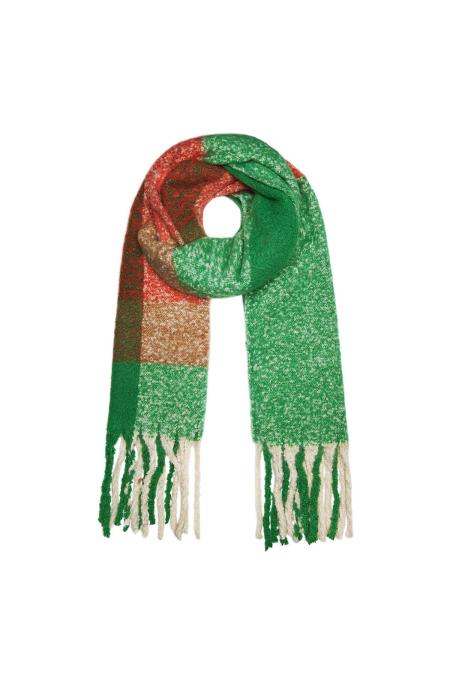 Scarf Winter Time Beige Polyester 2