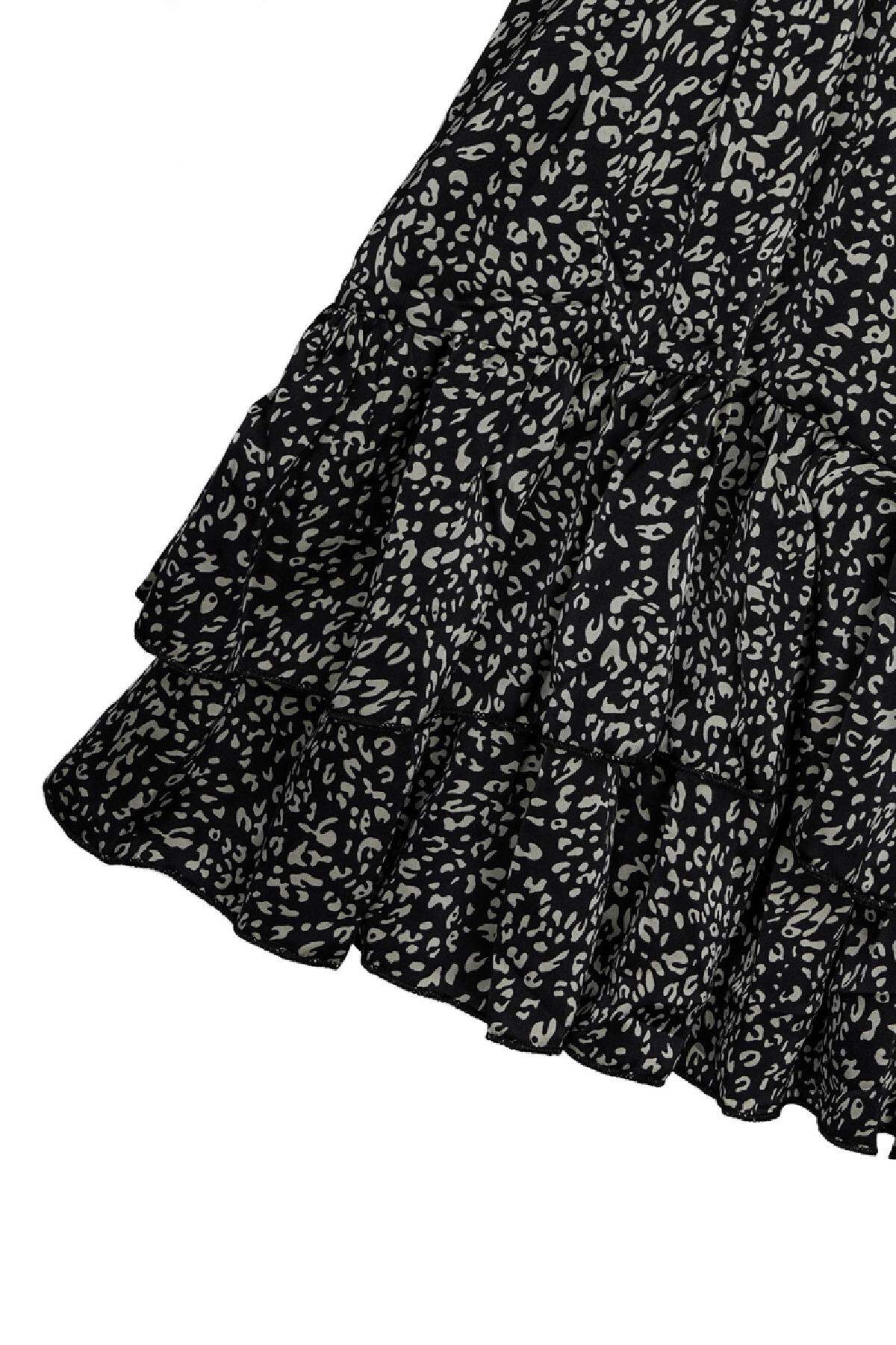 Kleid Winter Beast Schwarz S Bild5