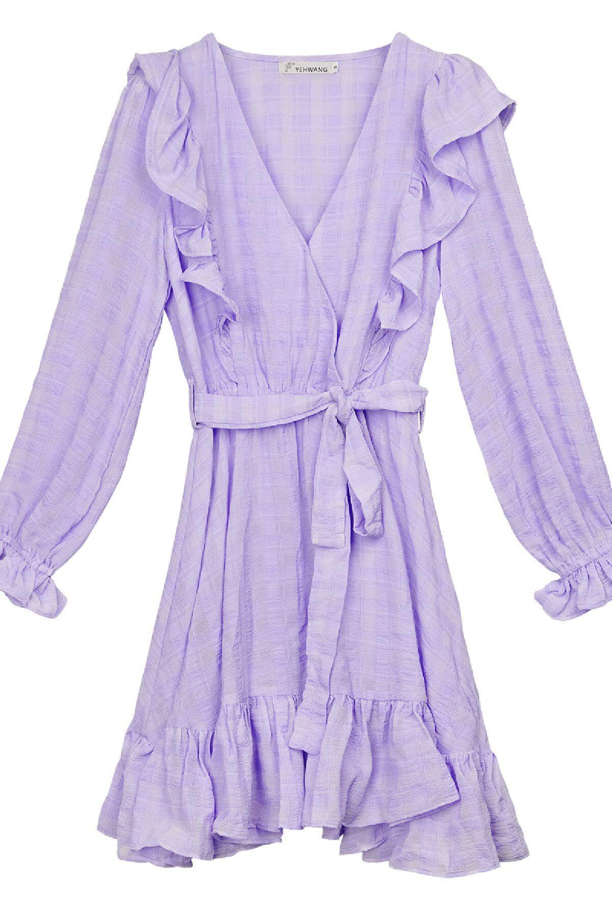 Kleid Sophistication Lila L Bild2